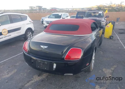 2008 Bentley Continental Gtc from USA, damaged, VIN SCBDR33W78C054403
